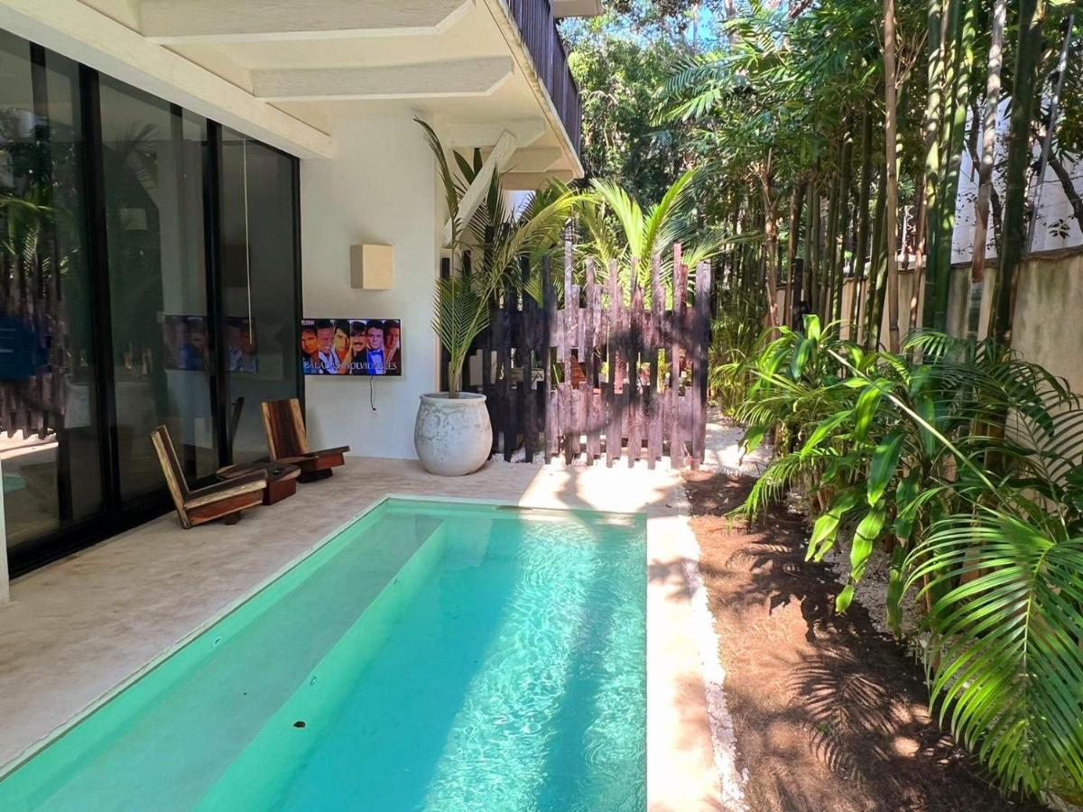 Kin Tulum - Puerta Azul Luxury Apartment Luaran gambar